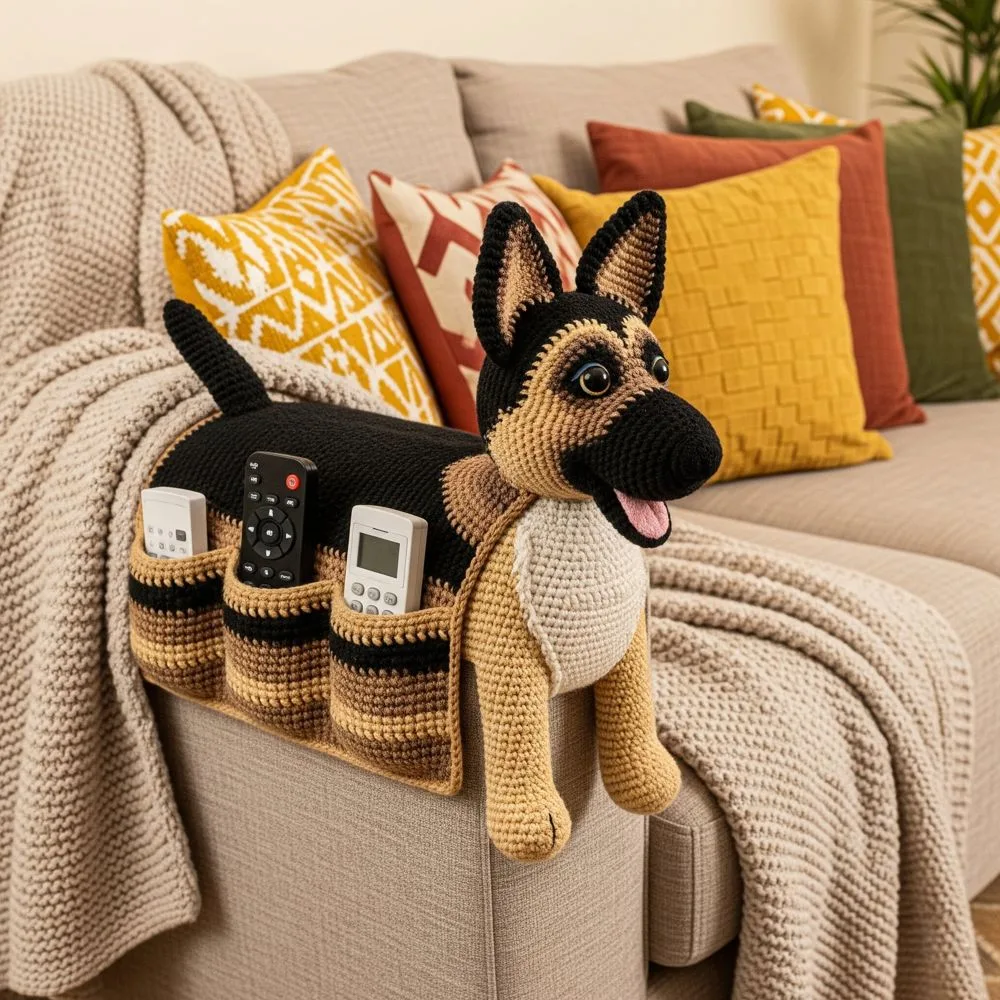 Handmade Dog Sofa Organizer