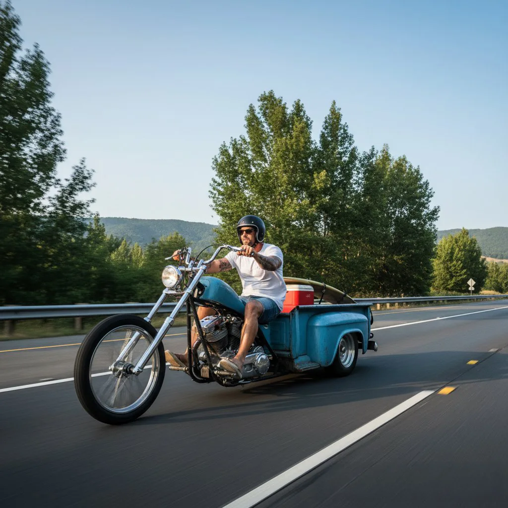 chopper pickup truck