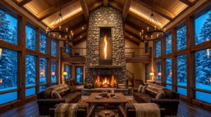 Epic Cabin Fireplaces: Crafting Cozy & Captivating Rustic Retreats
